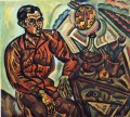 Porträt von V Nubiola Joan Miró